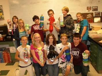4th Period - Water Rocket Egg Drop Project Fall 2011