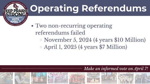2026 Prairie du Chien Operating Referendum Community Meeting - Slide 4