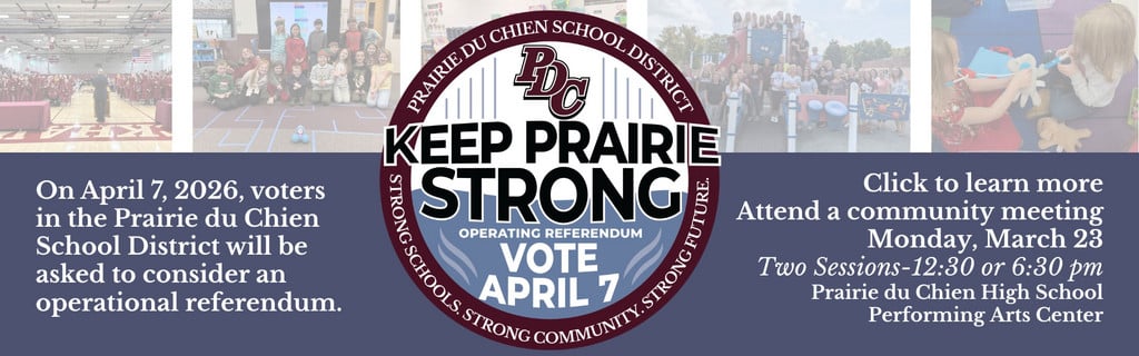 Prairie du Chien School District 2026 Operating Referendum