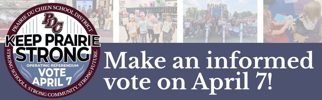 Prairie du Chien School District 2026 Operating Referendum